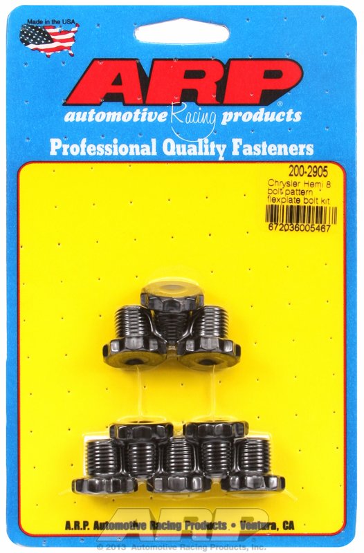 ARP Hemi Flexplate Bolt Kit 8-Bolt ARP Hemi Flexplate Bolt Kit 8-Bolt