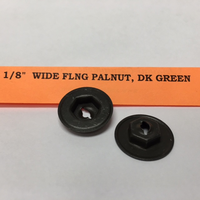 thumbnail image 2 of Auveco #A2099 Flat Push-On Retainer Nuts – 1/8″ Stud Size – Pack Of 20 For Grille & Trim 2 of 5