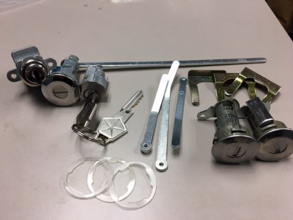 Miei T　0206 Ignition, Door, Trunk And Glove Box Lock Set 66-68 B-Body